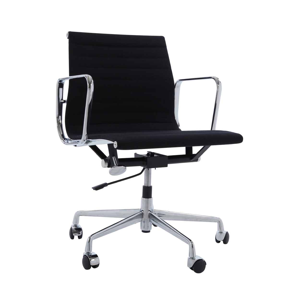 Charles Eames style, Bureaustoel EA117 Hopsack zwart